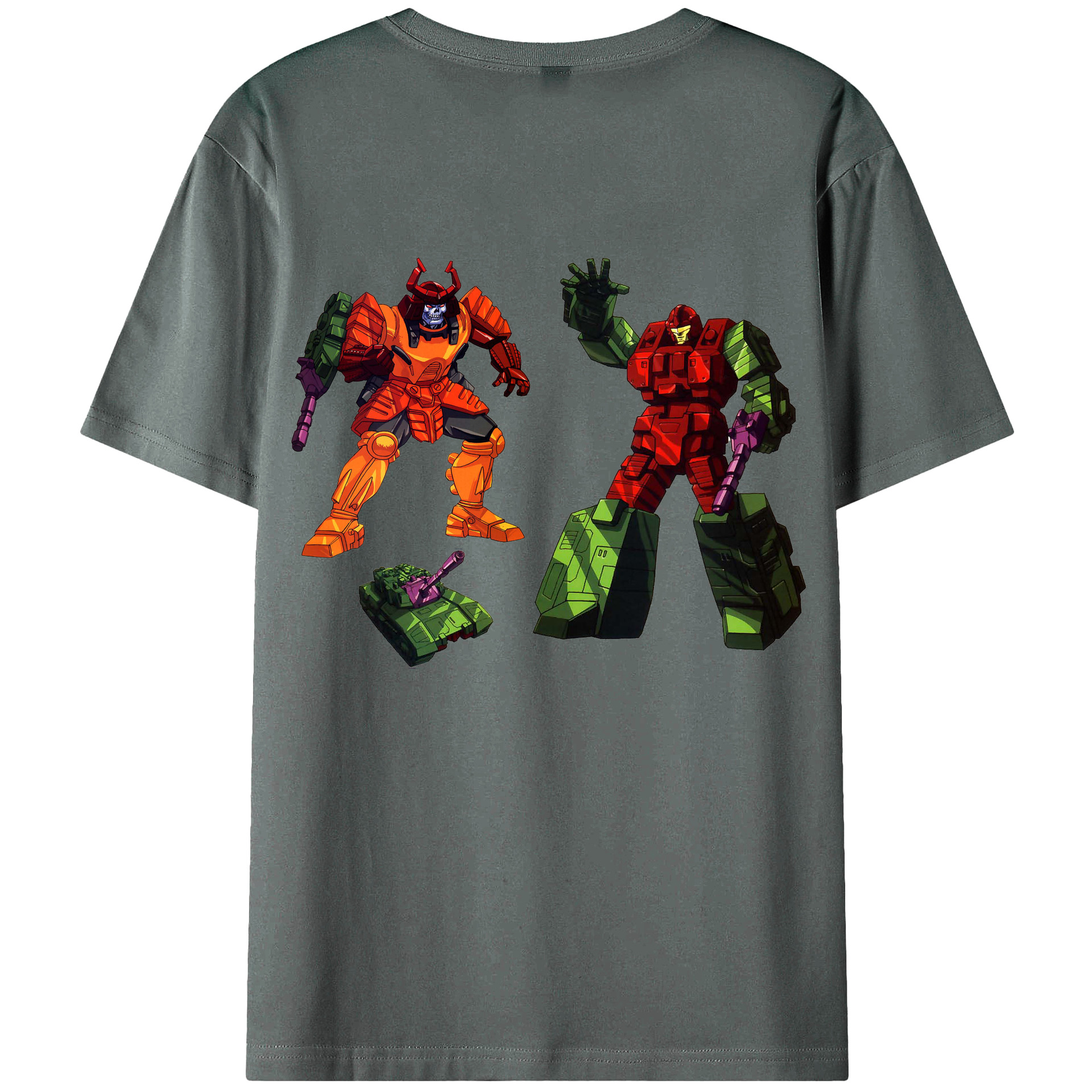 （画像用）  綿100％ メンズ半袖Tシャツ（バックプリント） 通気性